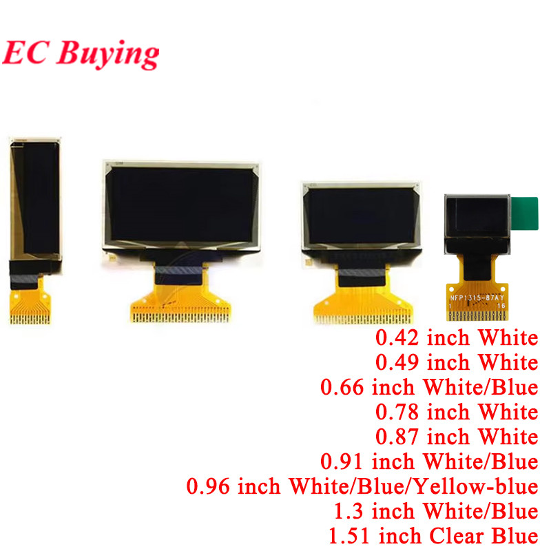 Pi Display - OLED Display LCD 0.42 0.49 0.66