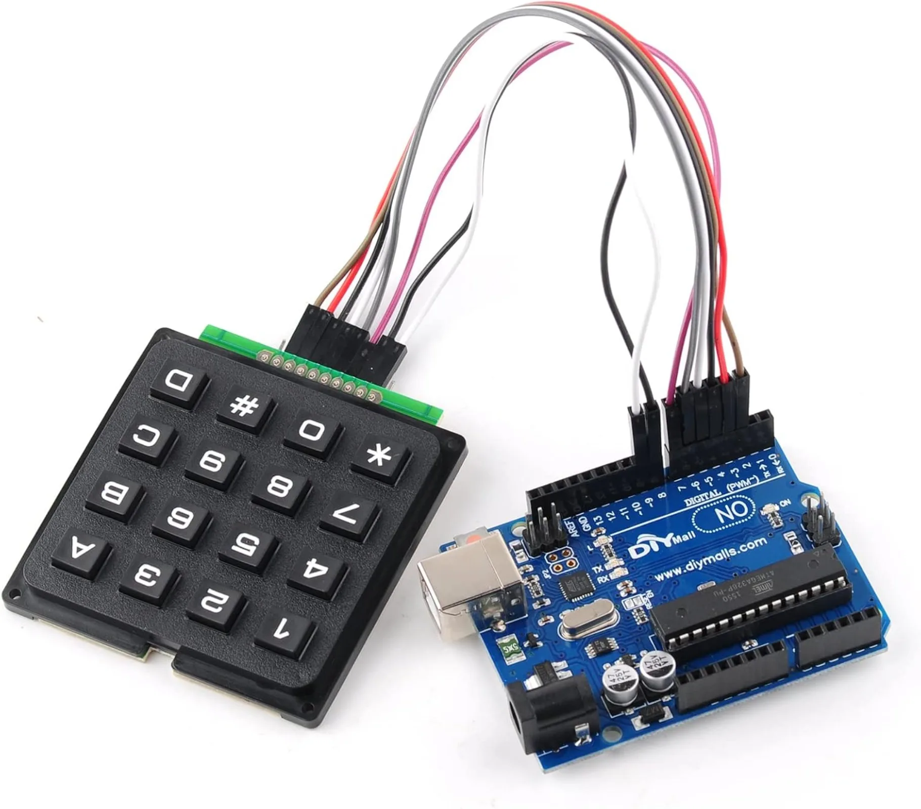 4x4 Matrix Membrane Keypad 16  - Arduino Kit review and price