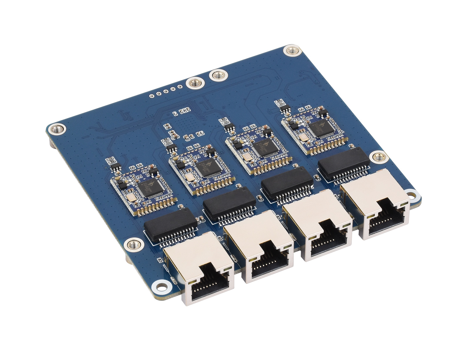Waveshare PCIe TO 4-Ch Gigabit - Raspberry Pi 5 review and price