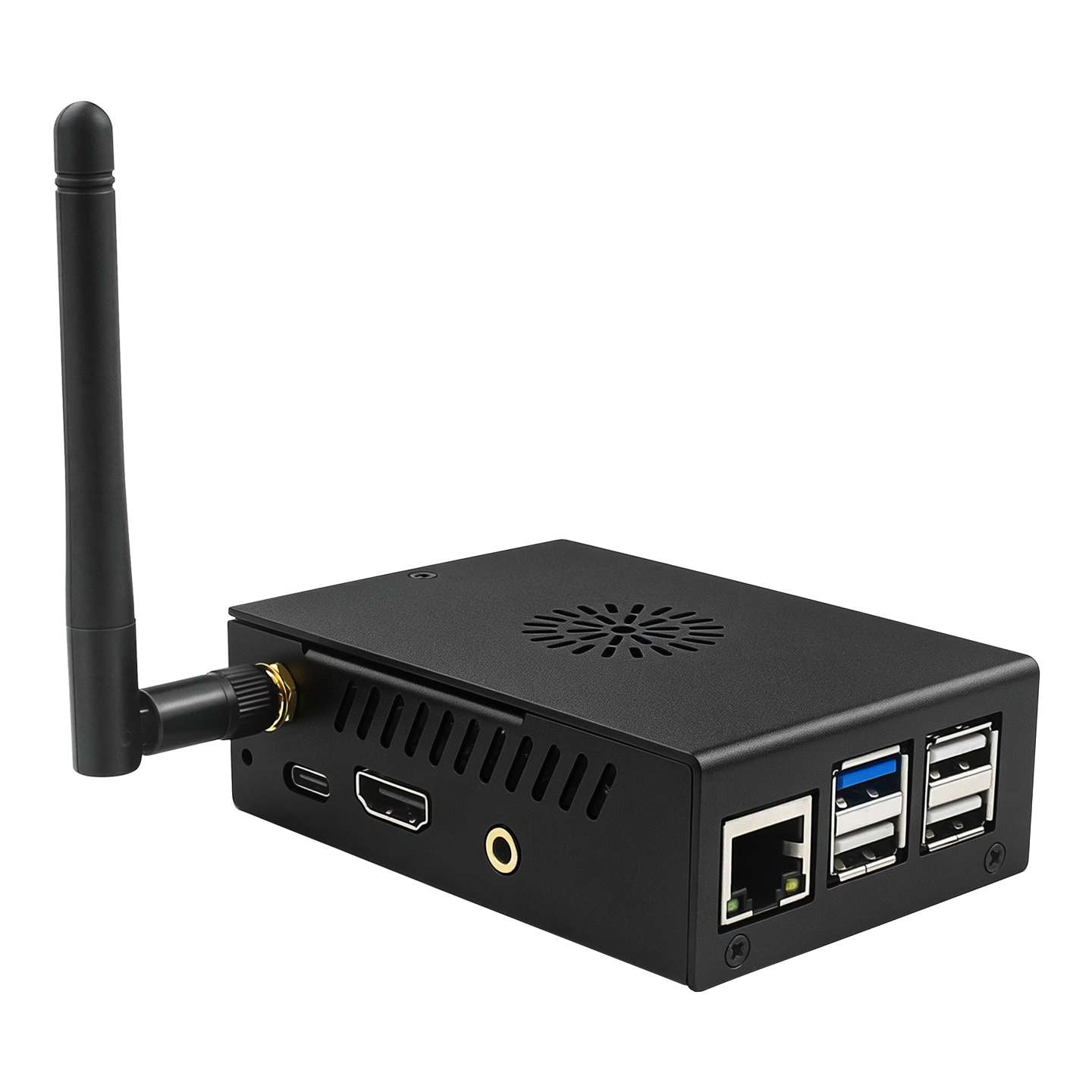 Orange Pi 4 Pro Metal Case Bla - Pi 4 Case review and price