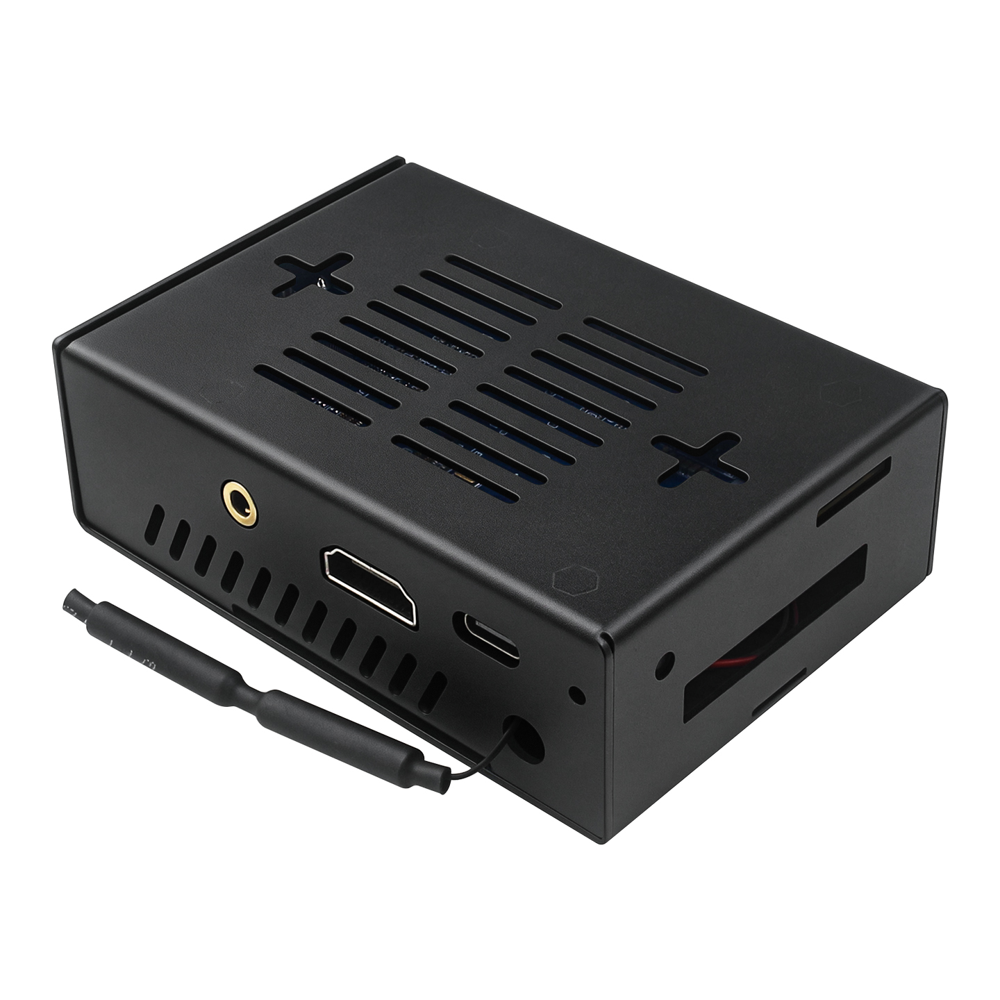 Orange Pi 4 Pro Metal Case Bla - Pi 4 Case review and price