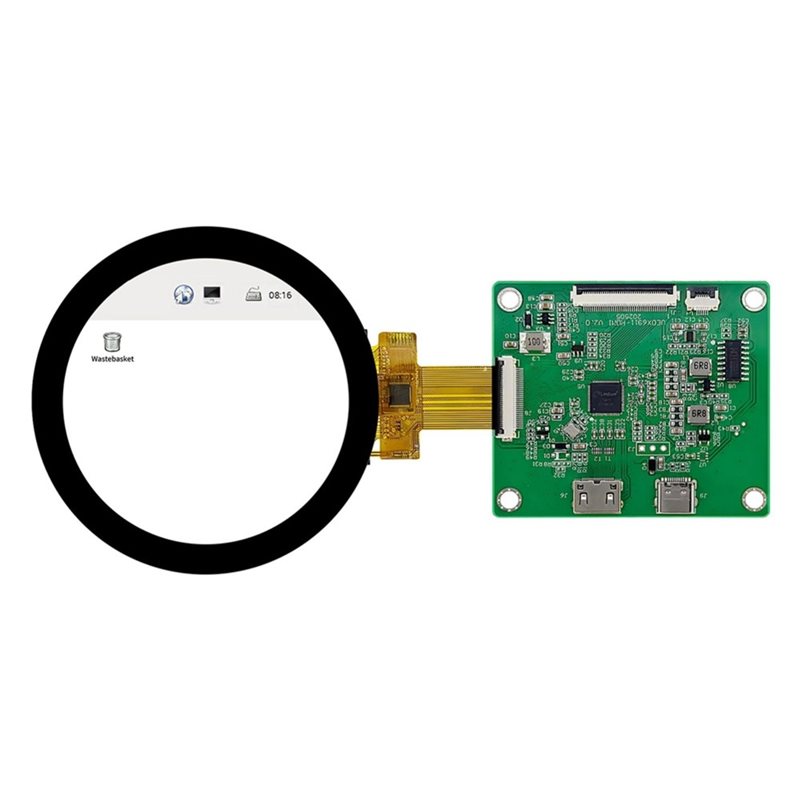 DSI TFT LCD Round Display With - Raspberry Pi 5 review and price