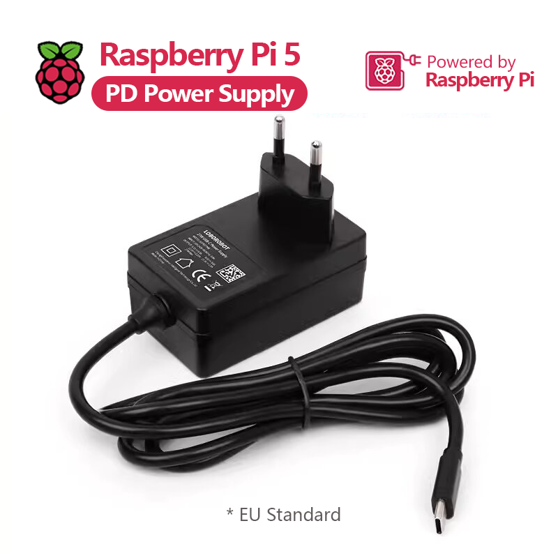 Raspberry Pi 5 PD Power Adapte - Pi Power Supply review and price