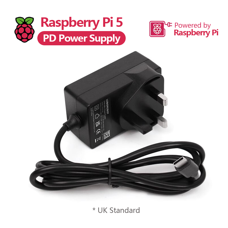Raspberry Pi 5 PD Power Adapte - Pi Power Supply review and price