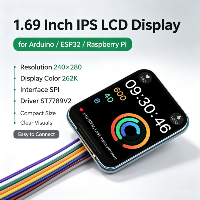 1.69 Inch IPS LCD Module ST778 - Pi Zero review and price