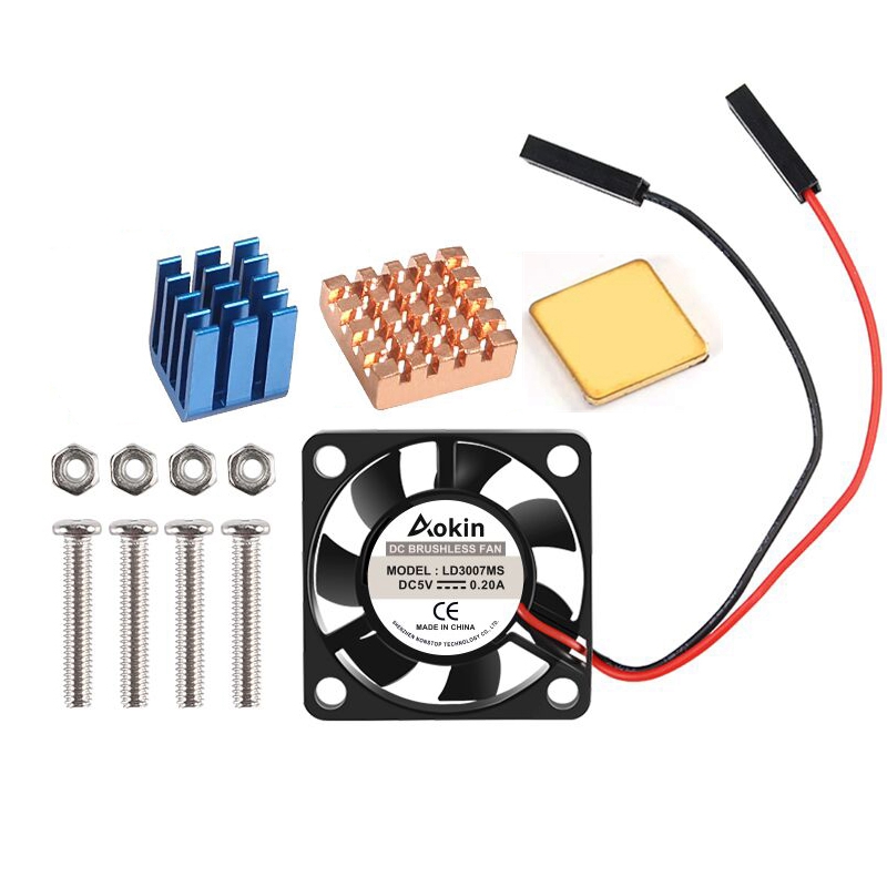 5V / 3.3V Cooling Fan With Scr - Pi Cooler review and price