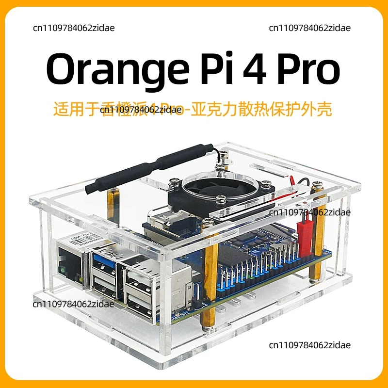 For Orange Pi 4PRO Acrylic Cas - Pi 4 Case review and price