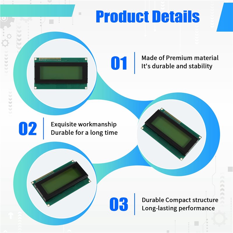 AU61-IIC I2C Interface LCD2004 - Pi Display review and price